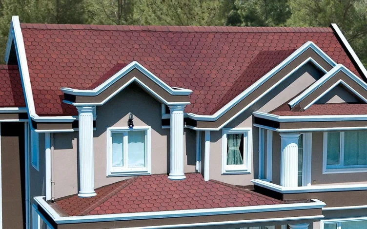 The reasons for using shingles on the roof of the building