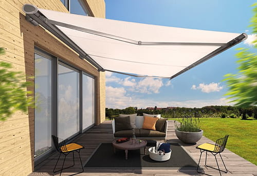 Is the electric awning suitable for the balcony?