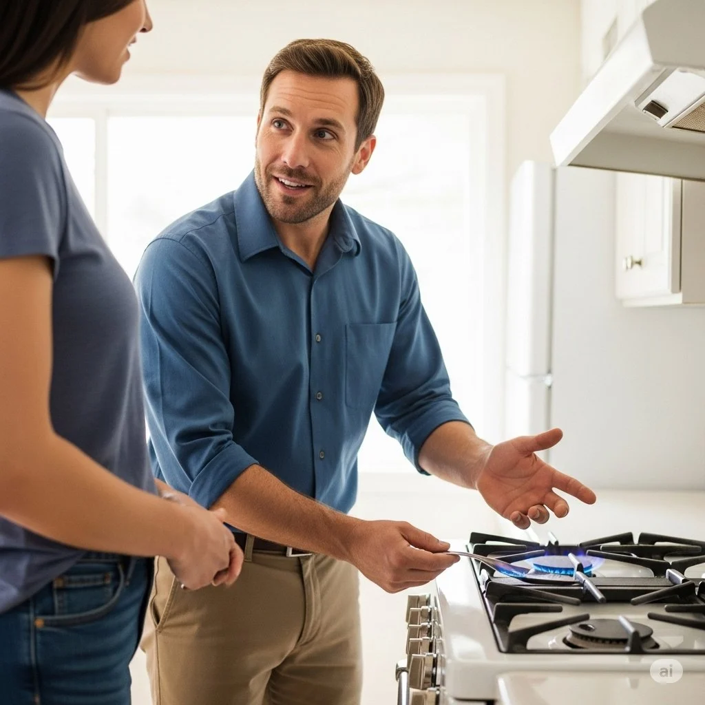چرا اجاق گاز روشن نمیشود؟