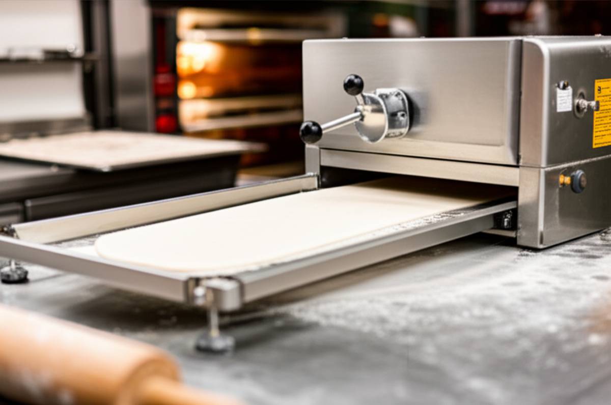 تجهیزات خمیر پهن کن پیتزا