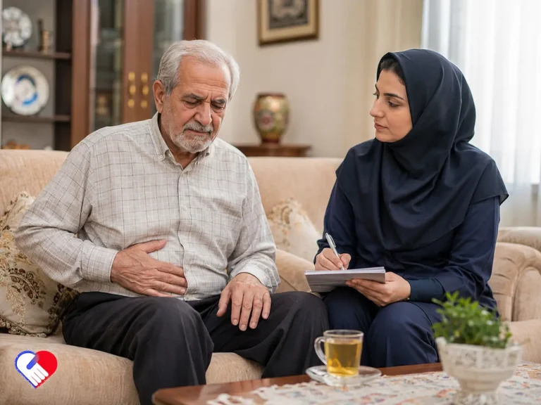 سردی معده در سالمندان؛ راهکارهای خانگی ایمن و زمان نیاز به مراقبت پزشکی