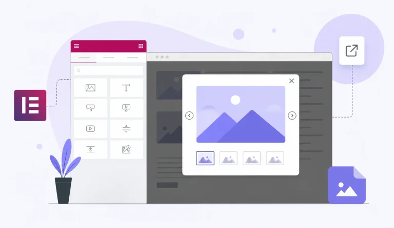 چگونه با المنتور لایت باکس بسازیم؟
